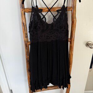 Black Lace Cocktail Dress